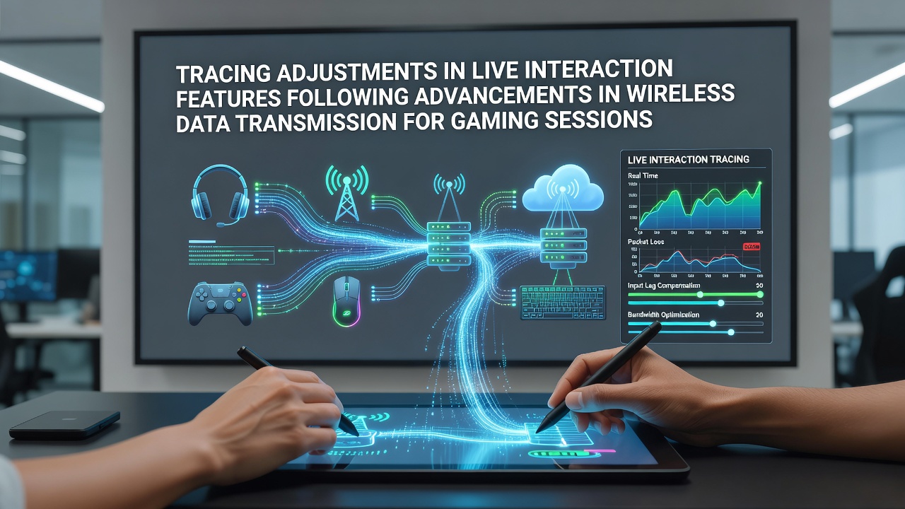Wireless data transmission advancements enabling smoother live gaming interactions